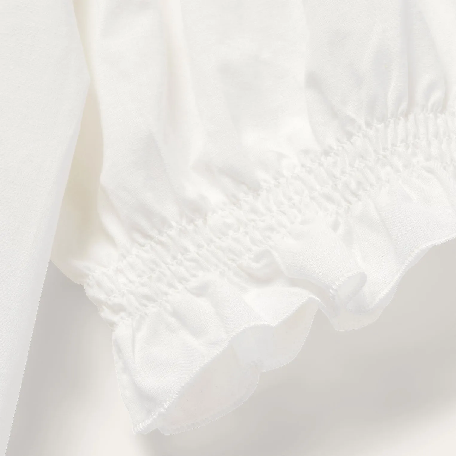 Cotton Voile Peasant Blouse -STETSON