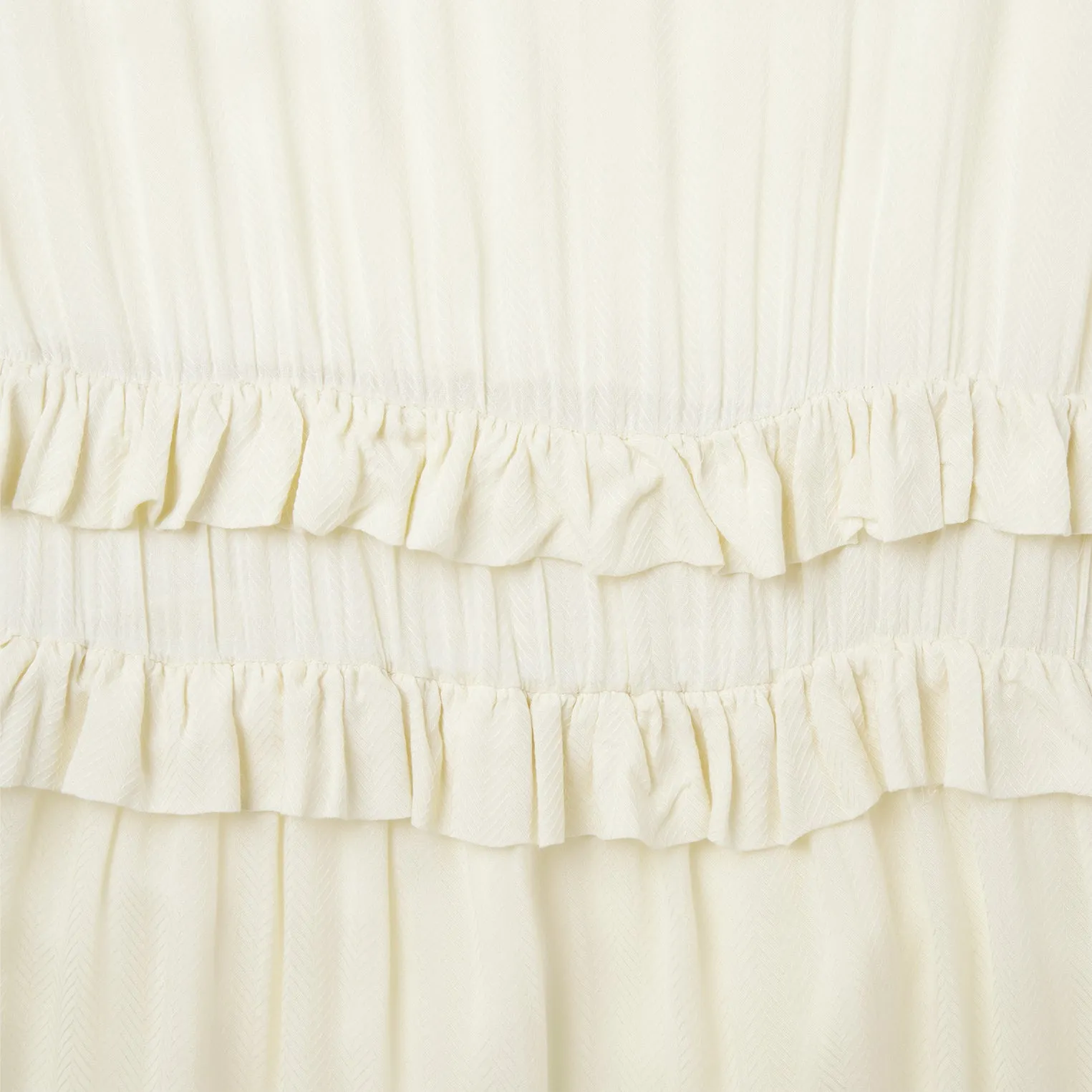 Cream Herringbone Dress -STETSON