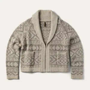 Cropped Shawl Collar Cardigan -STETSON
