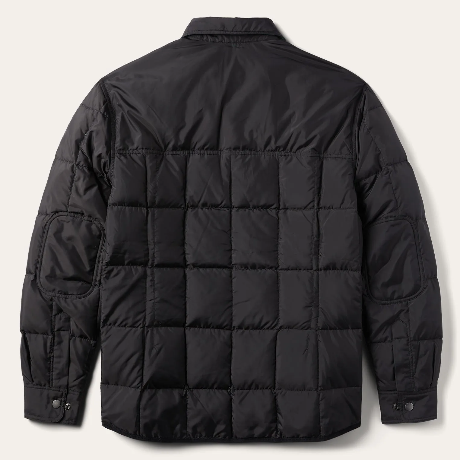 Crushable Black Parachute Jacket -STETSON