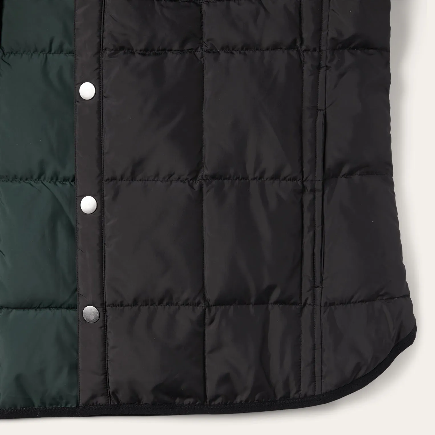 Crushable Black Parachute Jacket -STETSON