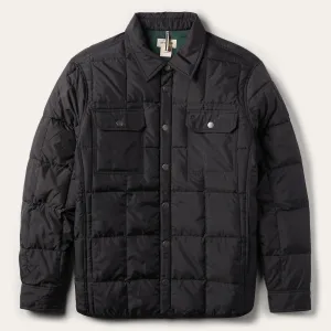 Crushable Black Parachute Jacket -STETSON