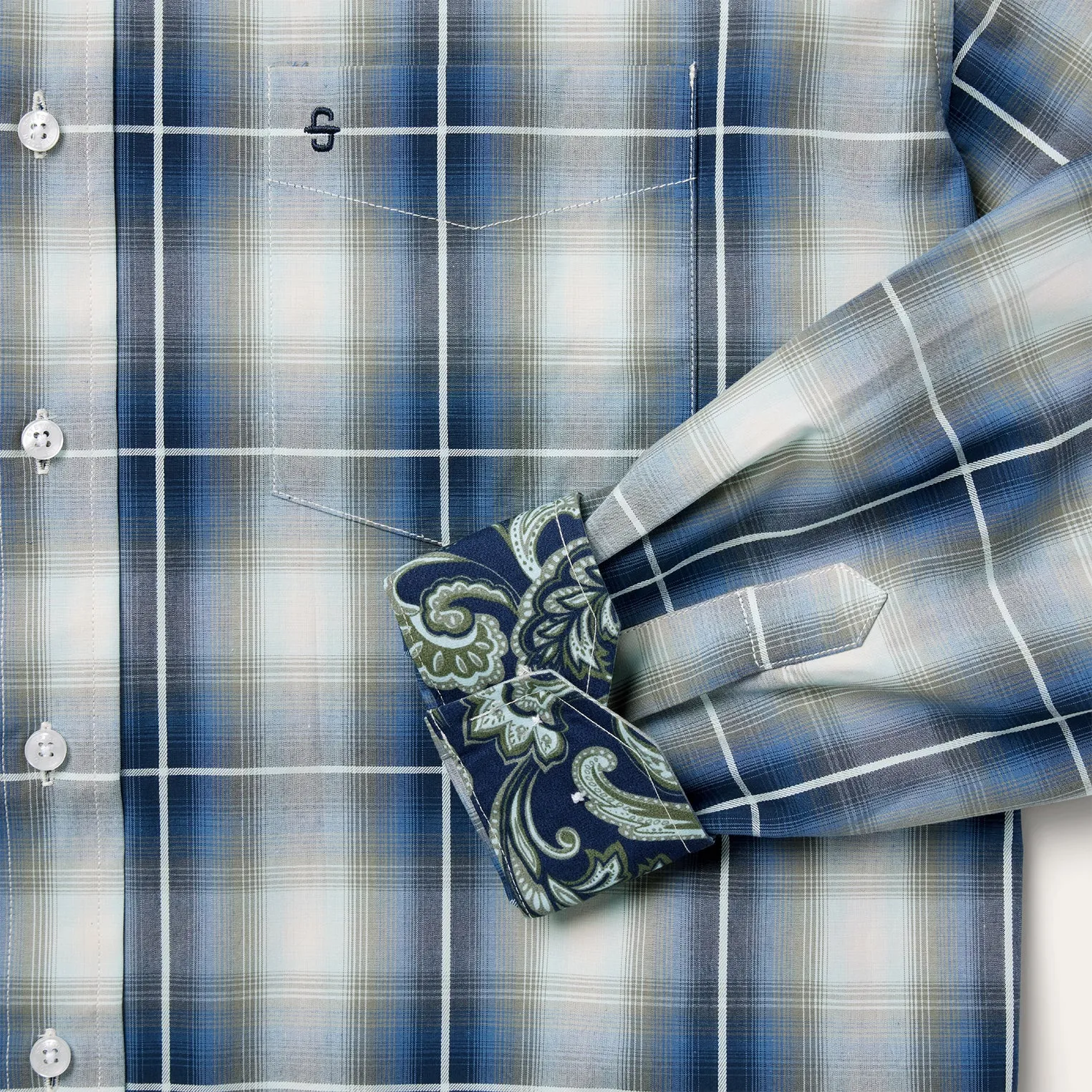 Crystal Plaid Button Down Shirt -STETSON