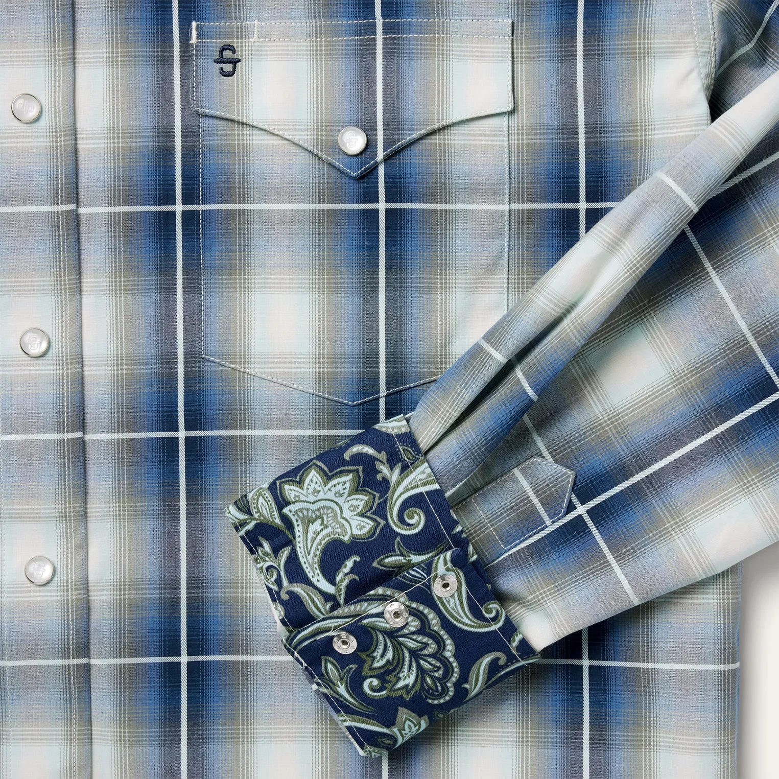 Crystal Plaid Western Shirt -STETSON