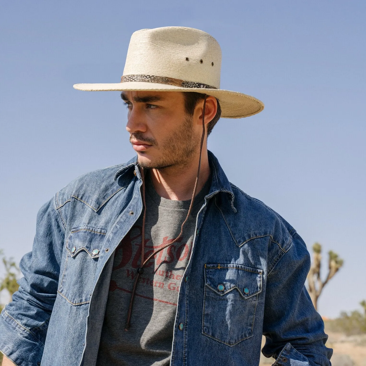 Cumberland Straw Hat -STETSON