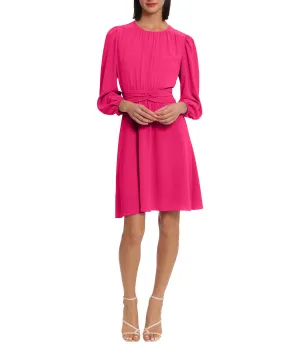 Customer Favorite Smocked Collar Long Sleeve Mini Dress  Going Fast!