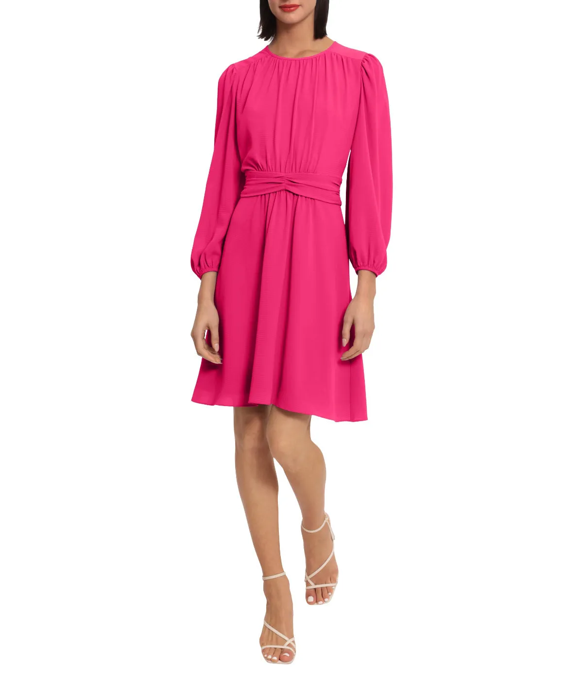 Customer Favorite Smocked Collar Long Sleeve Mini Dress  Going Fast!