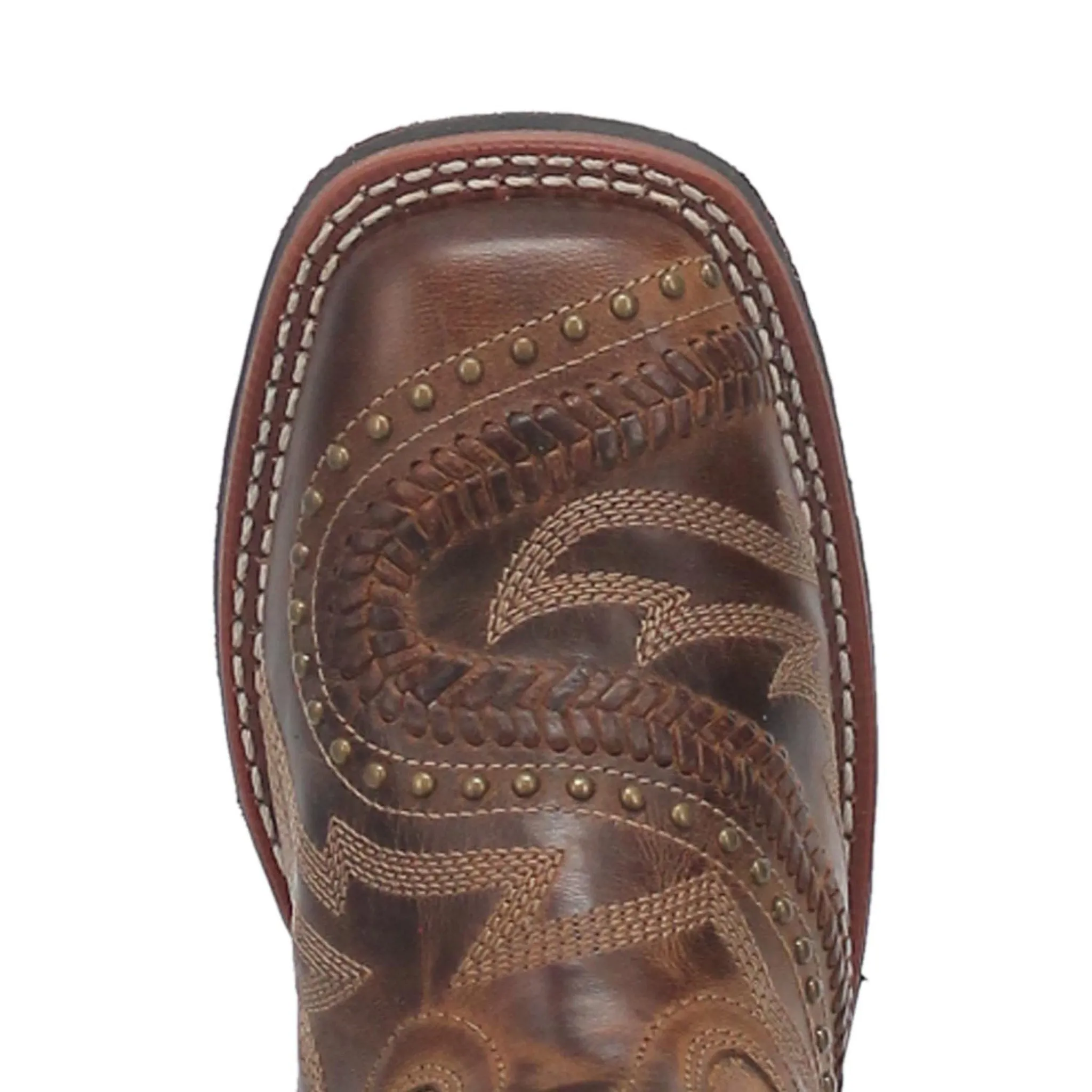 Dan Post Brown Sidewind Charli Square Toe