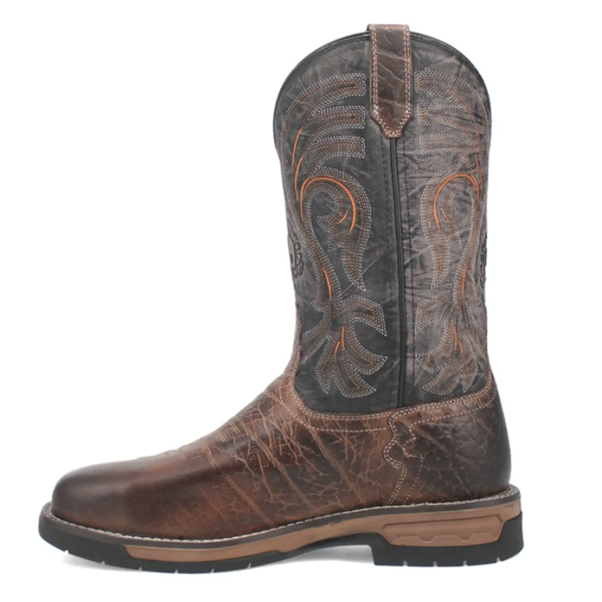 Dan Post Men's Hawke Soft Toe Leather Square Toe Boot