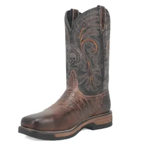 Dan Post Men's Hawke Soft Toe Leather Square Toe Boot