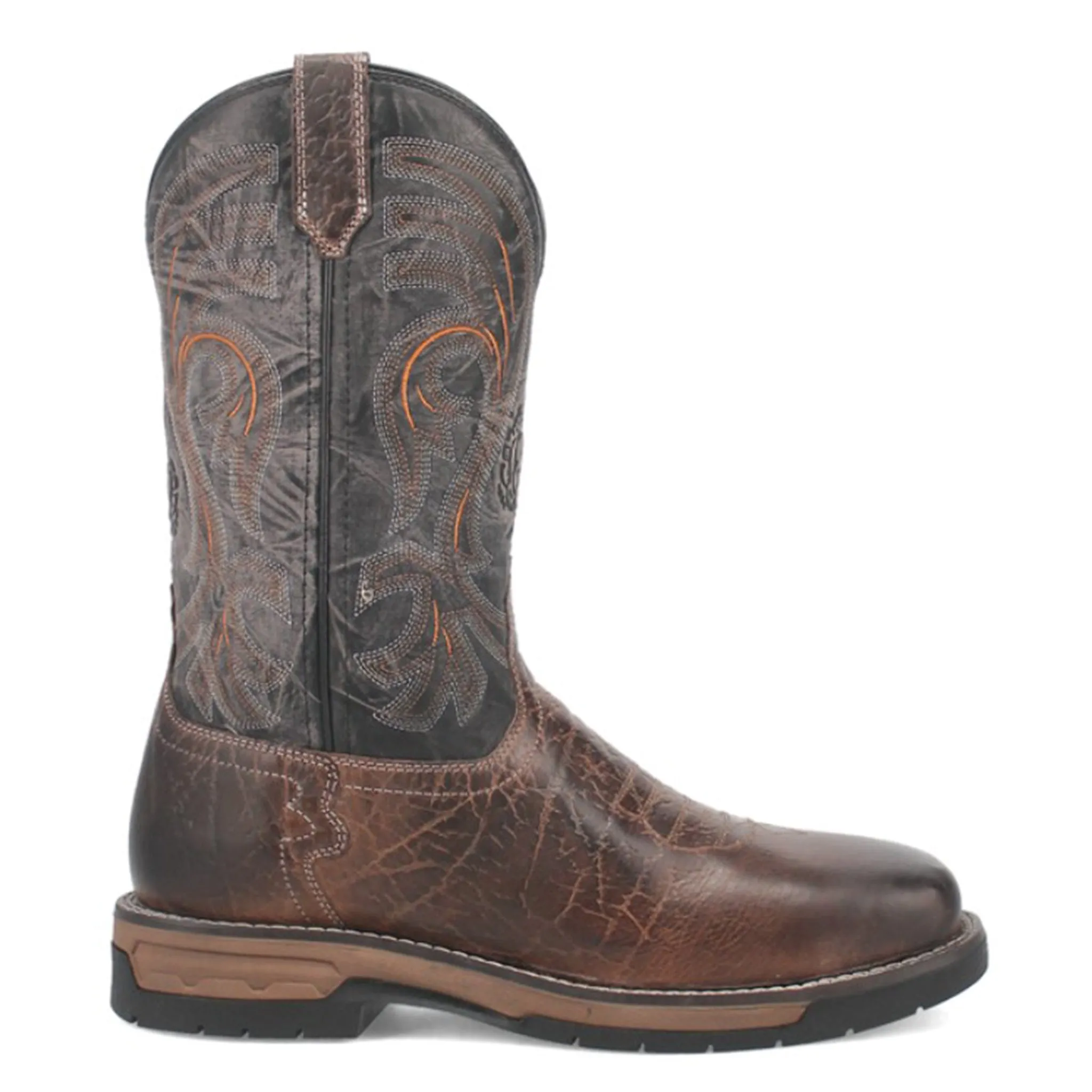 Dan Post Men's Hawke Soft Toe Leather Square Toe Boot