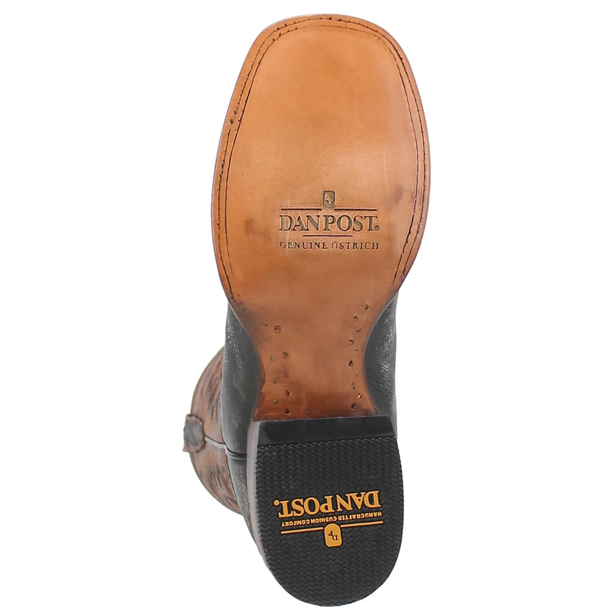 Dan Post Men's Lester Smooth Ostrich Boots
