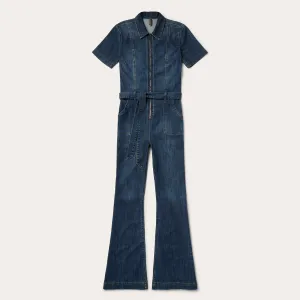 Dark Denim Jumpsuit -STETSON