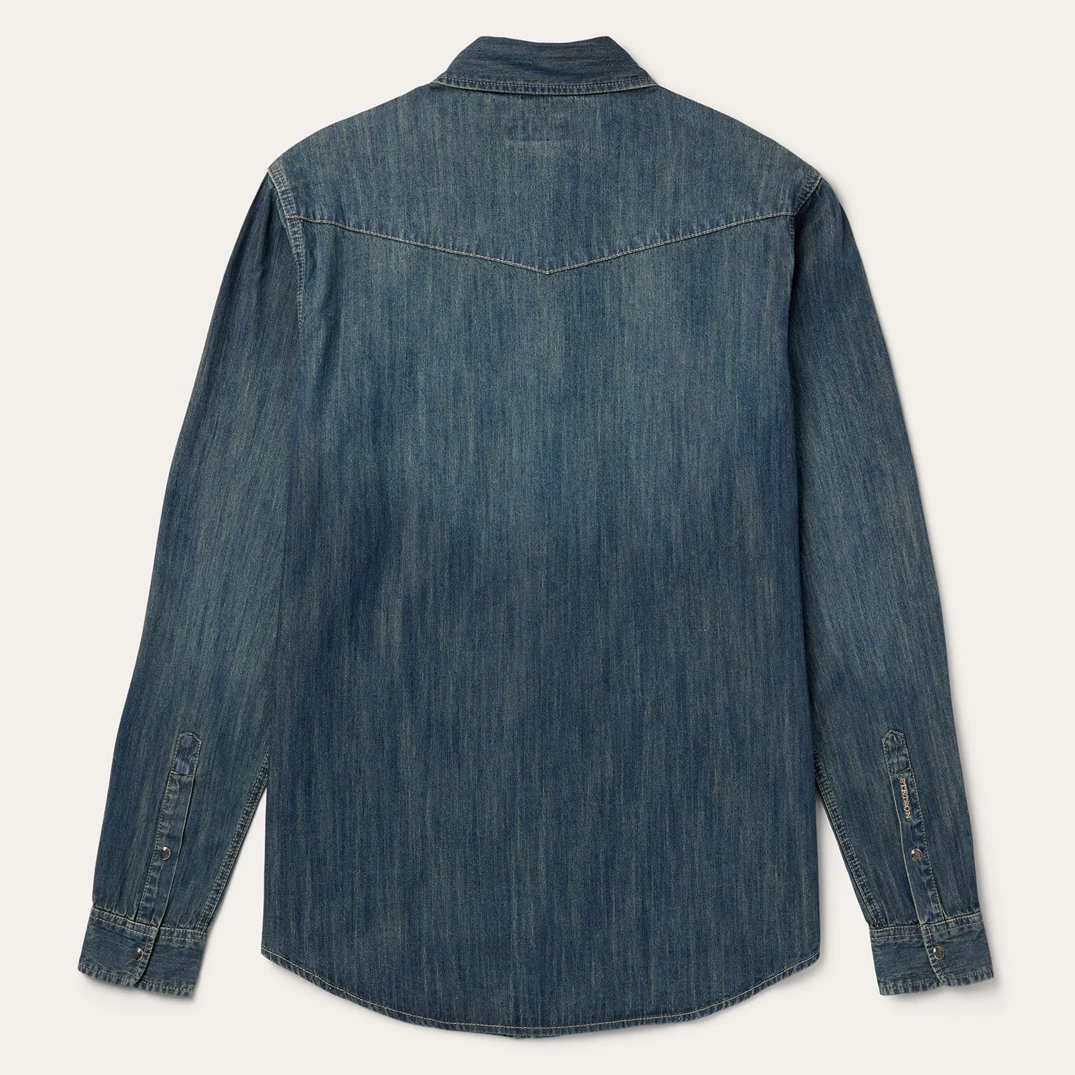 Dark Denim Western Shirt -STETSON