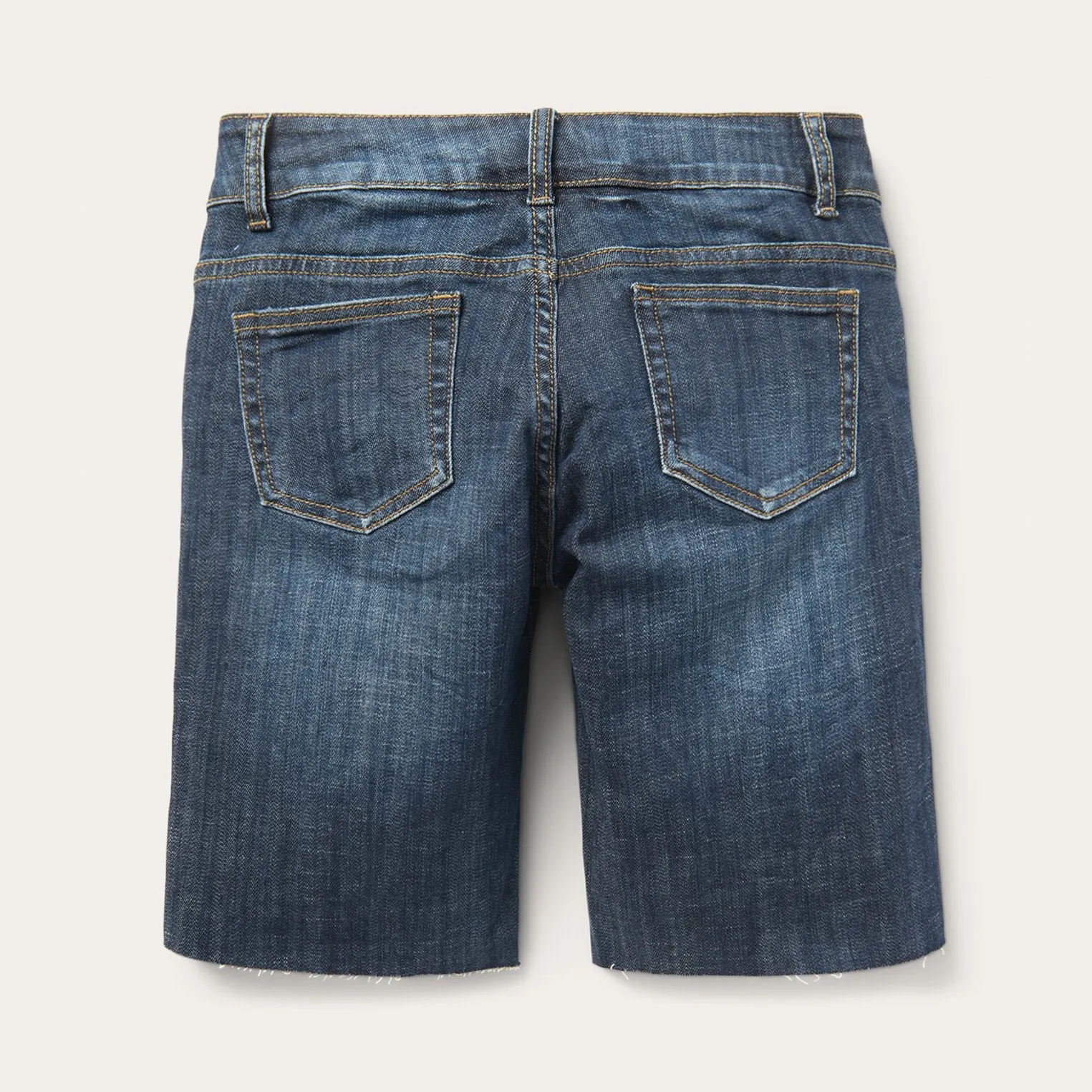 Dark Wash Denim Shorts -STETSON