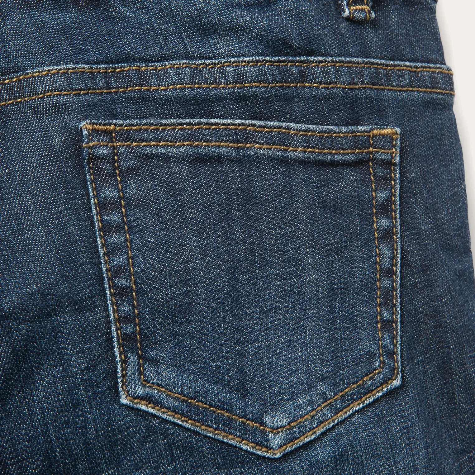 Dark Wash Denim Shorts -STETSON