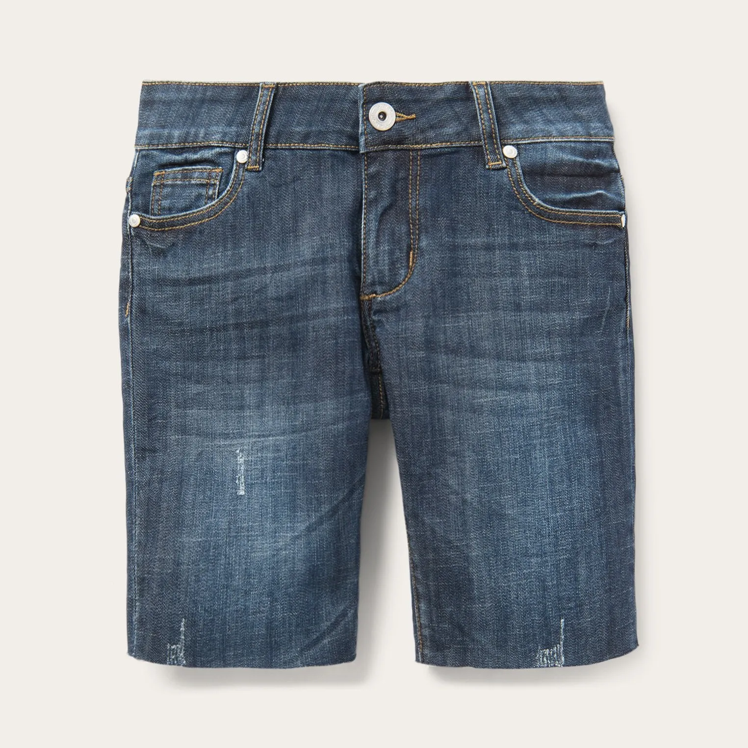 Dark Wash Denim Shorts -STETSON