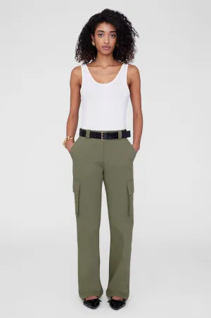 Dayton Cargo Pant - Olive -ANINE BING