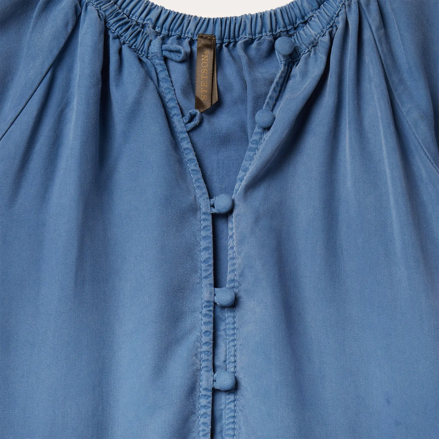 Denim Long Three Tiered Dress -STETSON