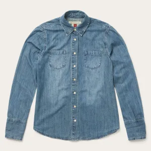 Denim Snap Front Western Shirt -STETSON