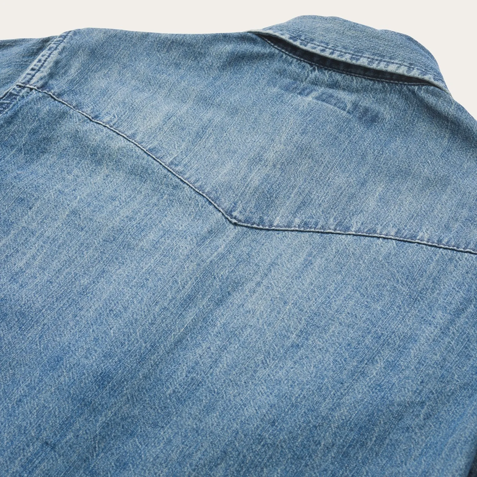 Denim Snap Front Western Shirt -STETSON