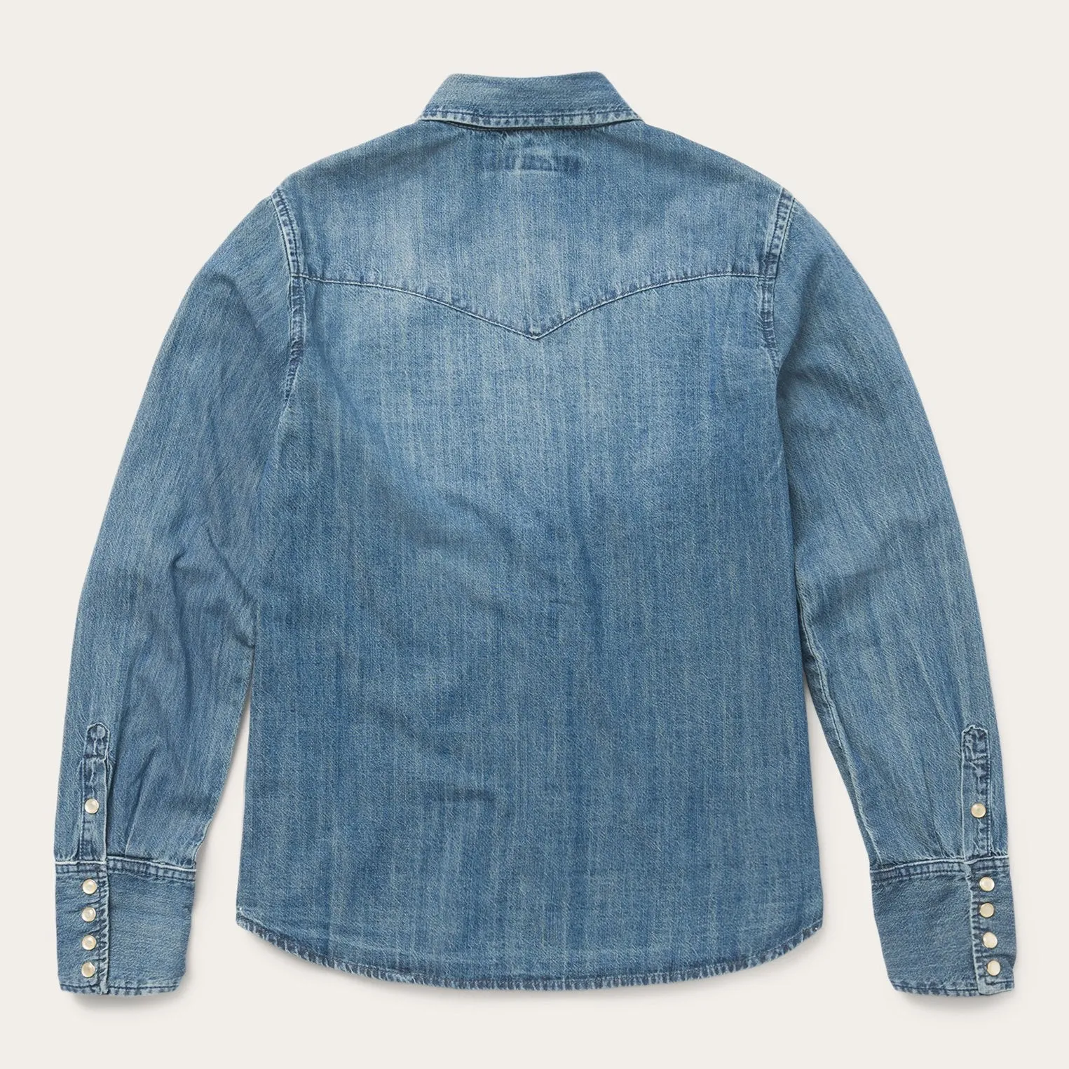 Denim Snap Front Western Shirt -STETSON