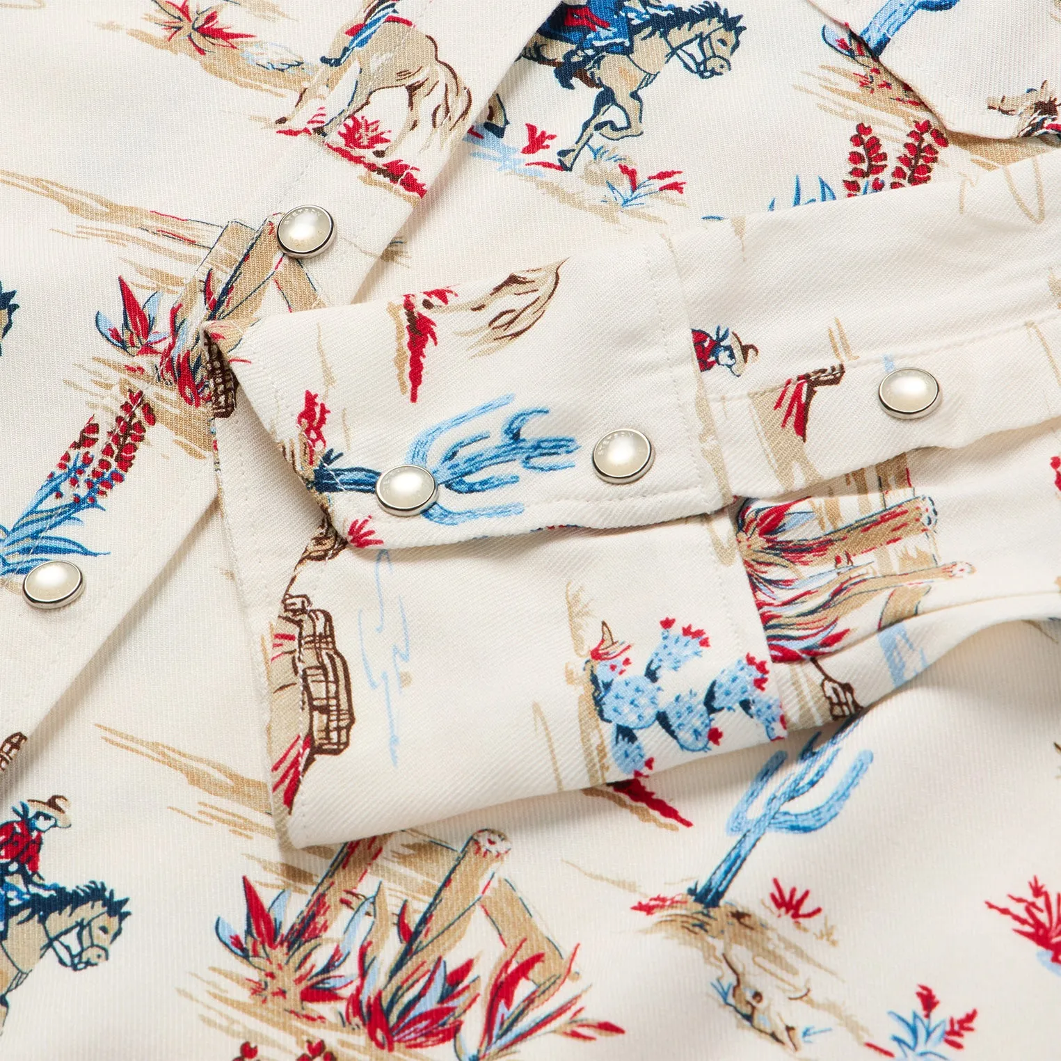 Desert Trail Print Western Shirt -STETSON