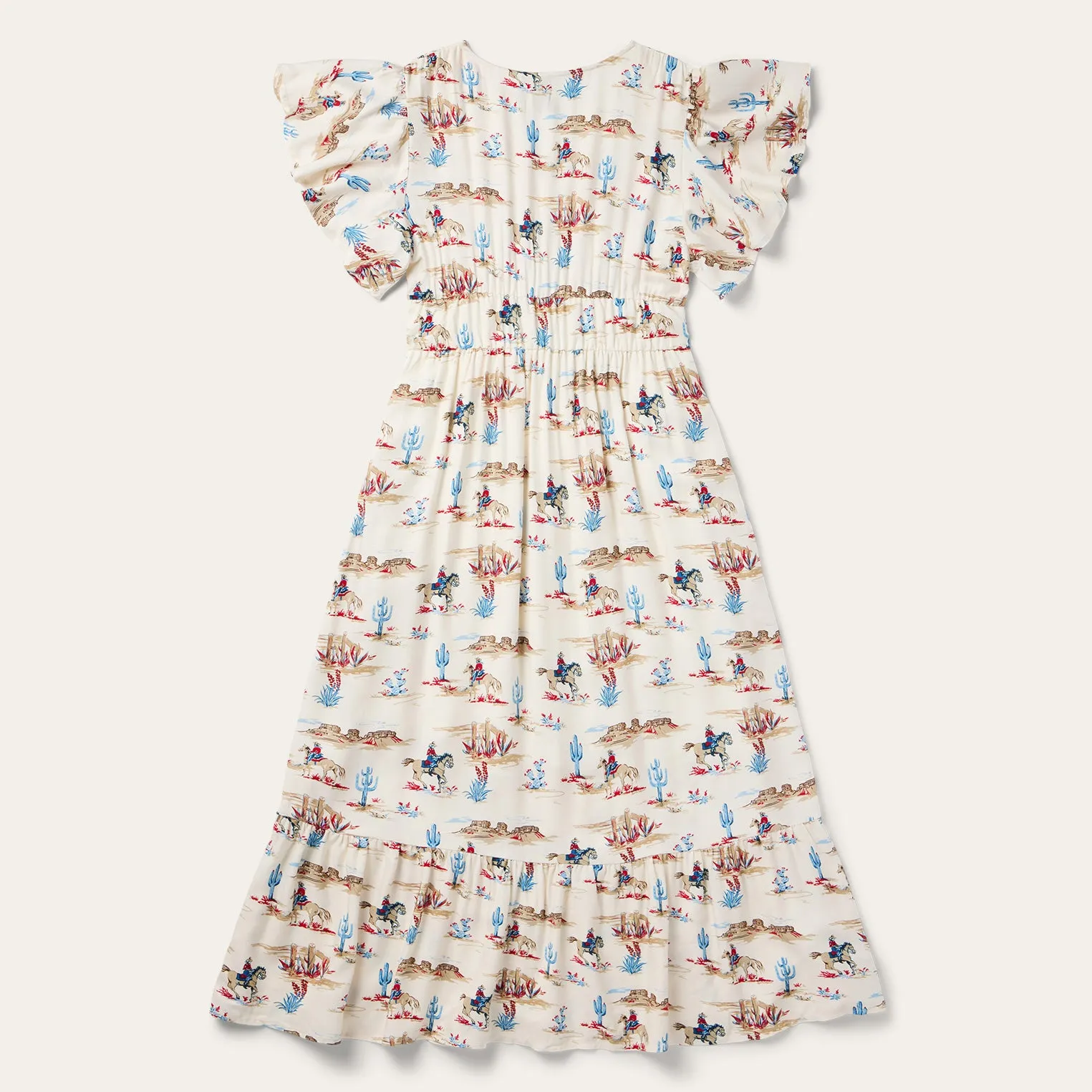 Desert Trails Print Prairie Dress -STETSON