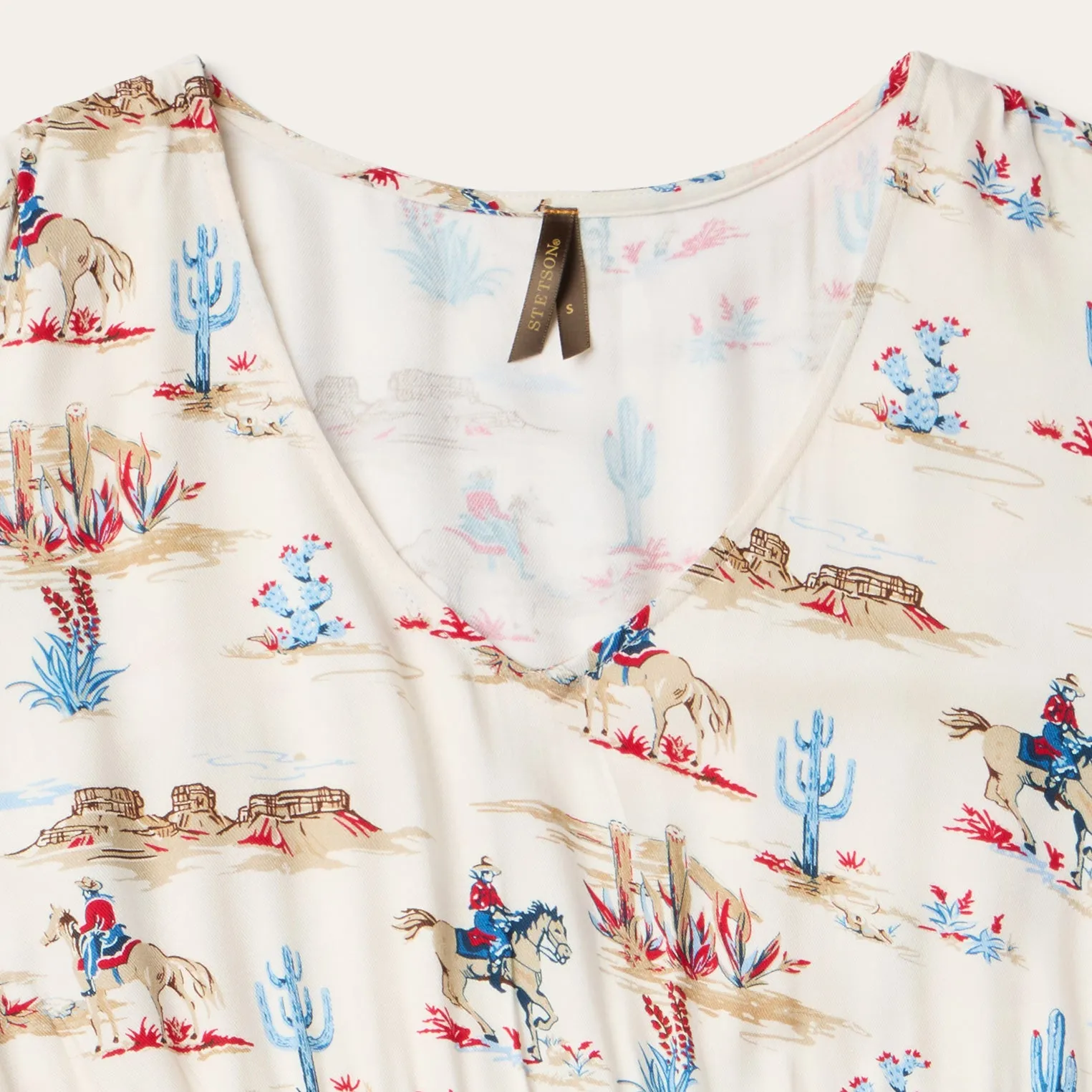 Desert Trails Print Prairie Dress -STETSON