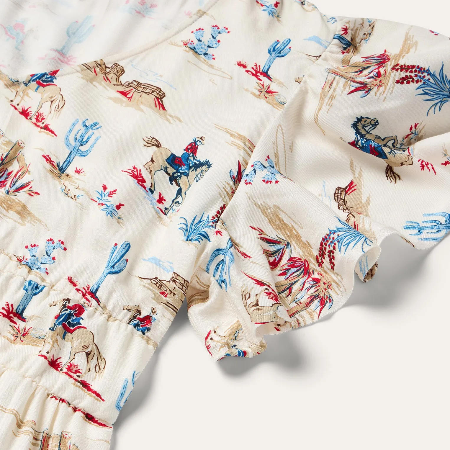 Desert Trails Print Prairie Dress -STETSON