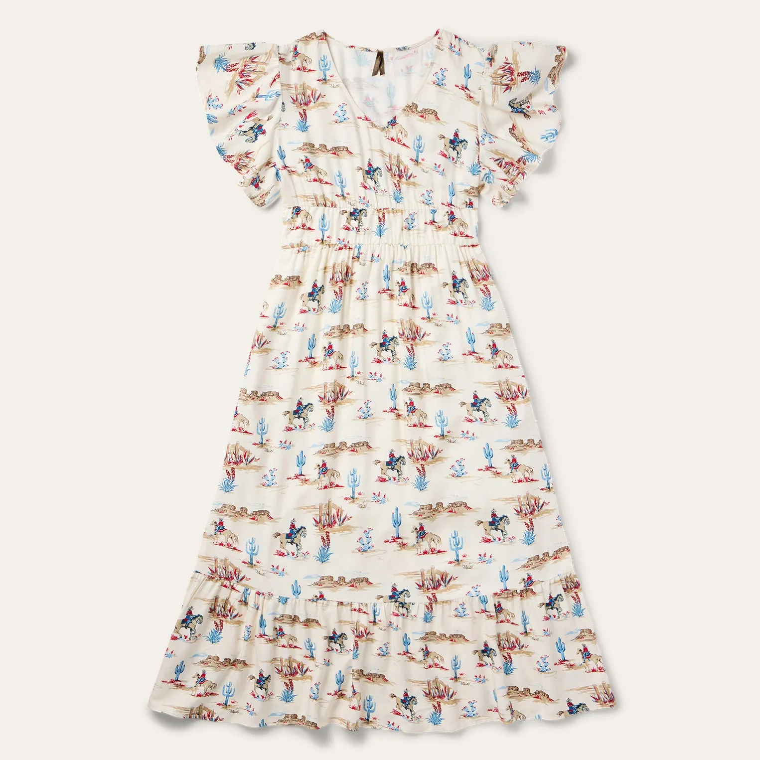 Desert Trails Print Prairie Dress -STETSON