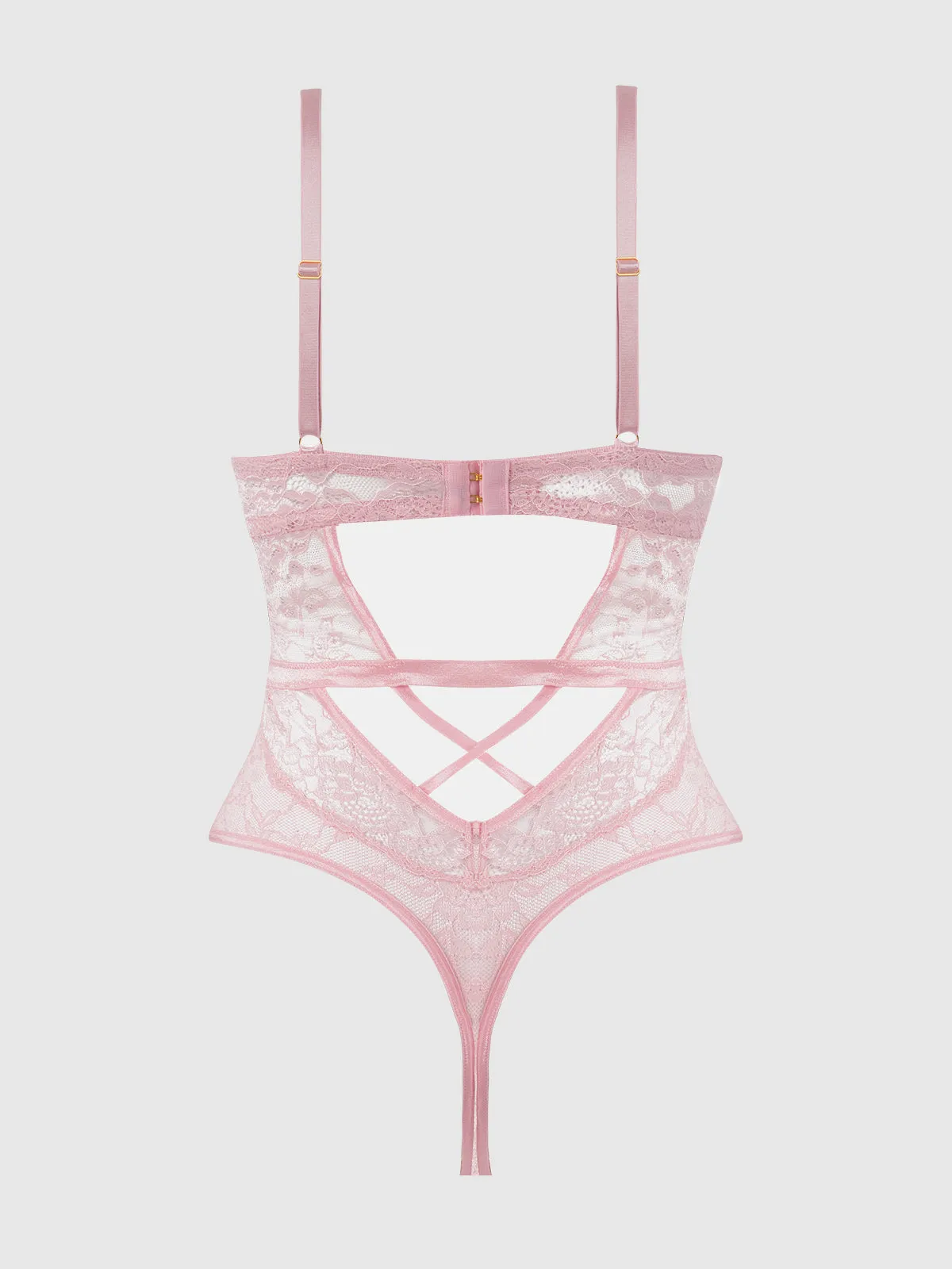 Desiree Lace Teddy by Frederick's of Hollywood