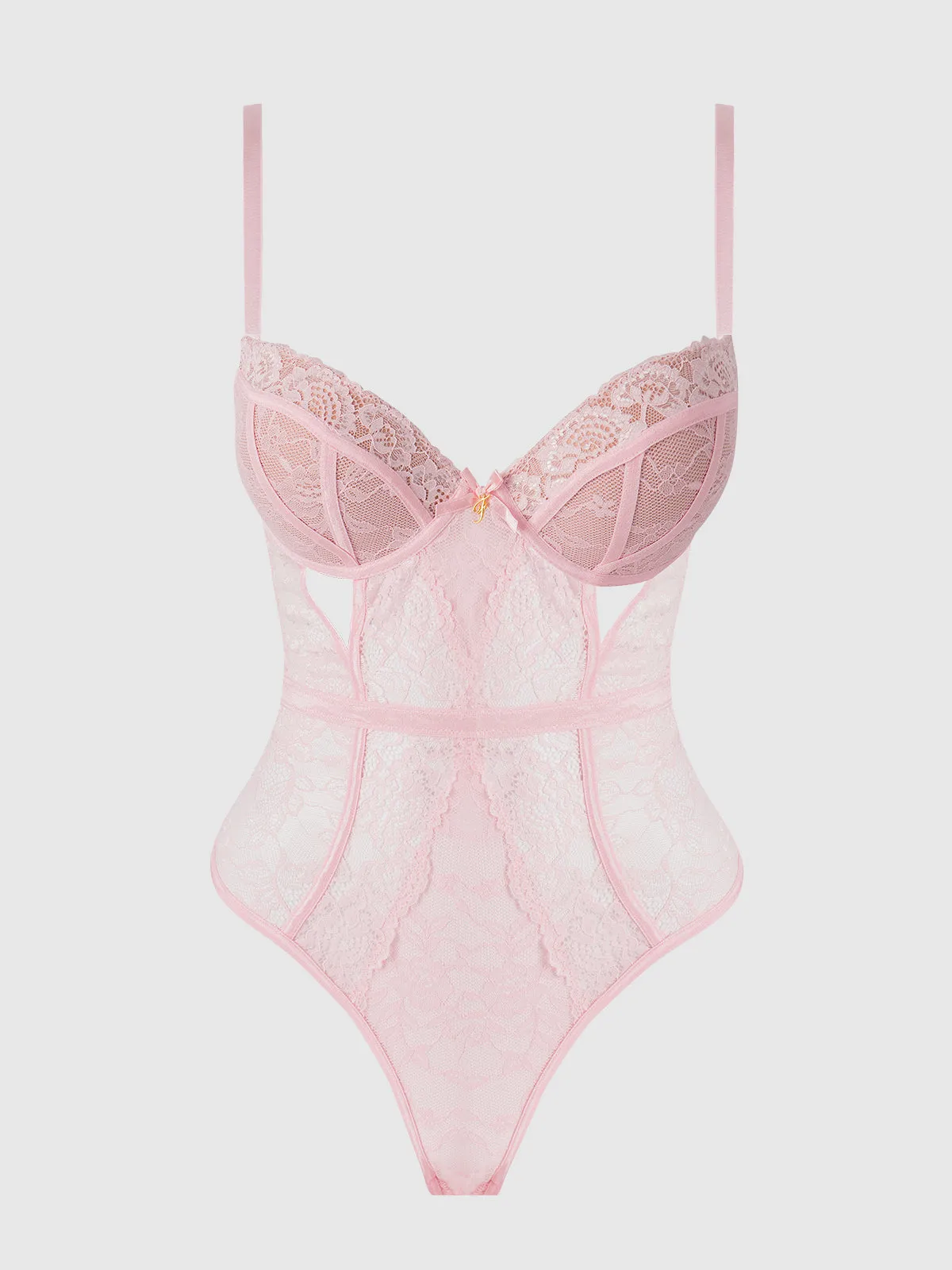 Desiree Lace Teddy by Frederick's of Hollywood
