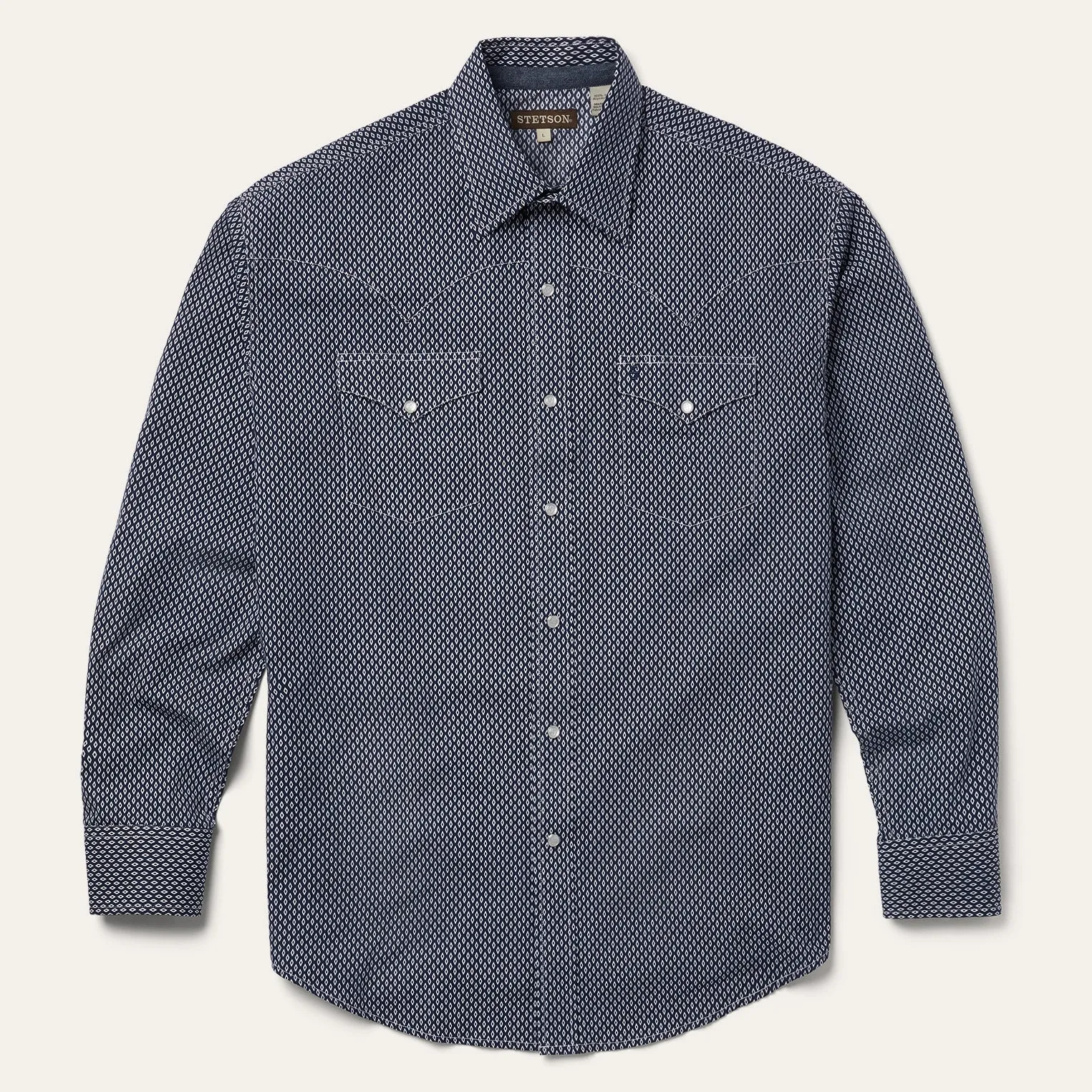 Diamond Geo Western Shirt -STETSON