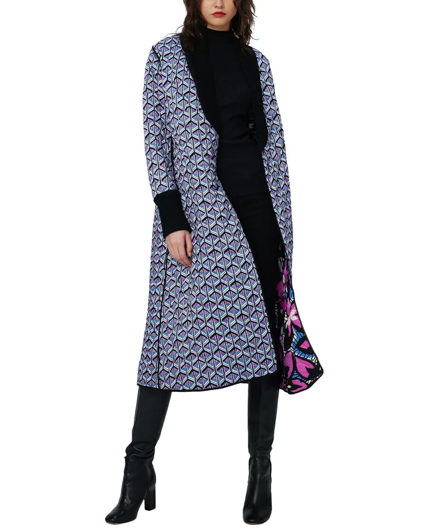 Diane von Furstenberg Loana Reversible Coat