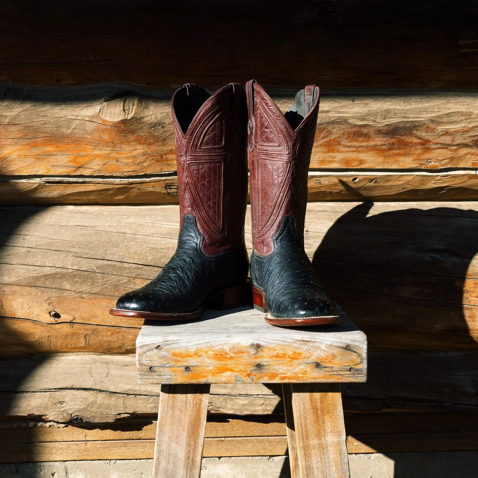 Dillon Ostrich Boots -STETSON