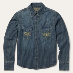 Dirty Denim Boyfriend Fit Shirt -STETSON
