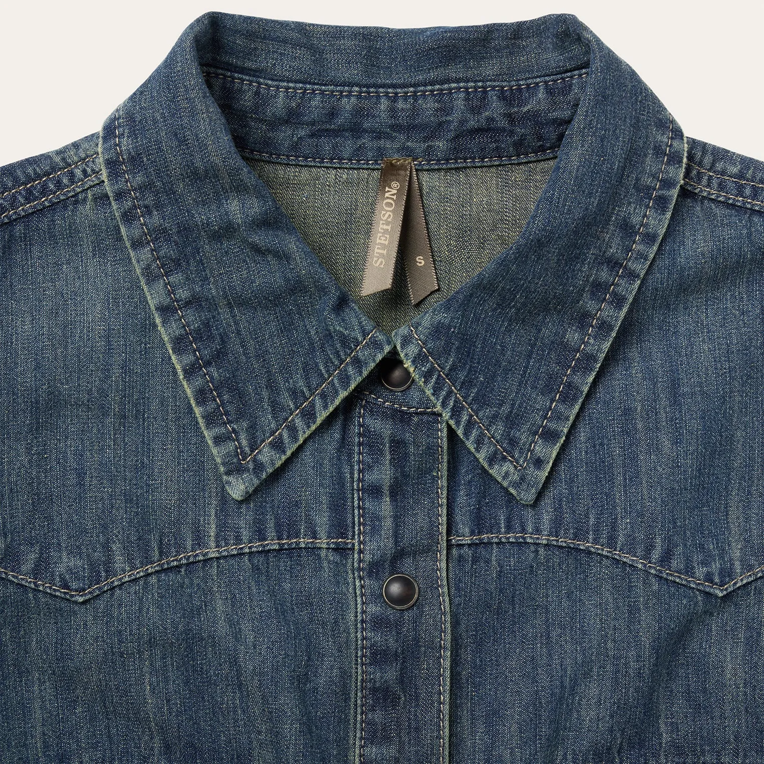 Dirty Denim Boyfriend Fit Shirt -STETSON