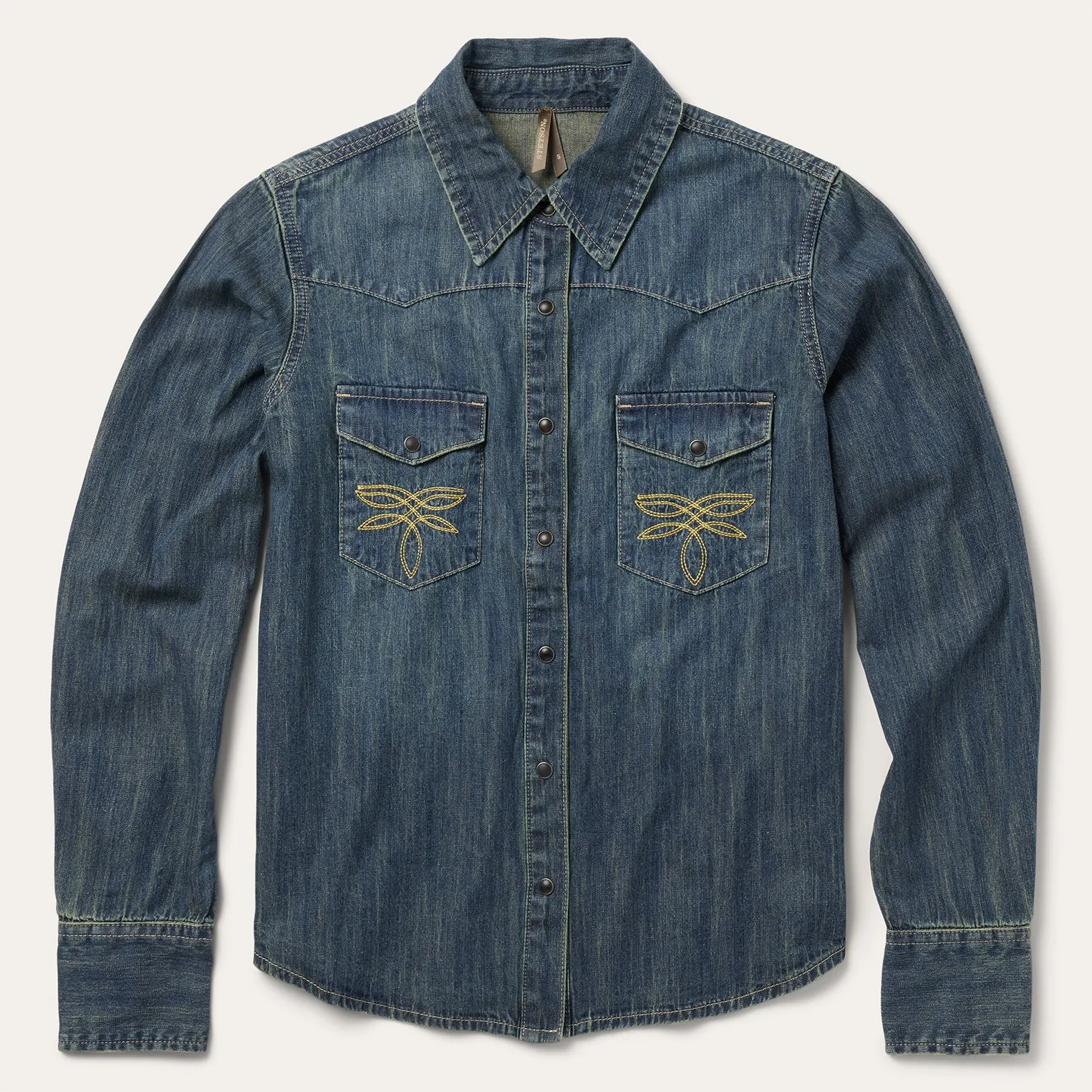 Dirty Denim Boyfriend Fit Shirt -STETSON