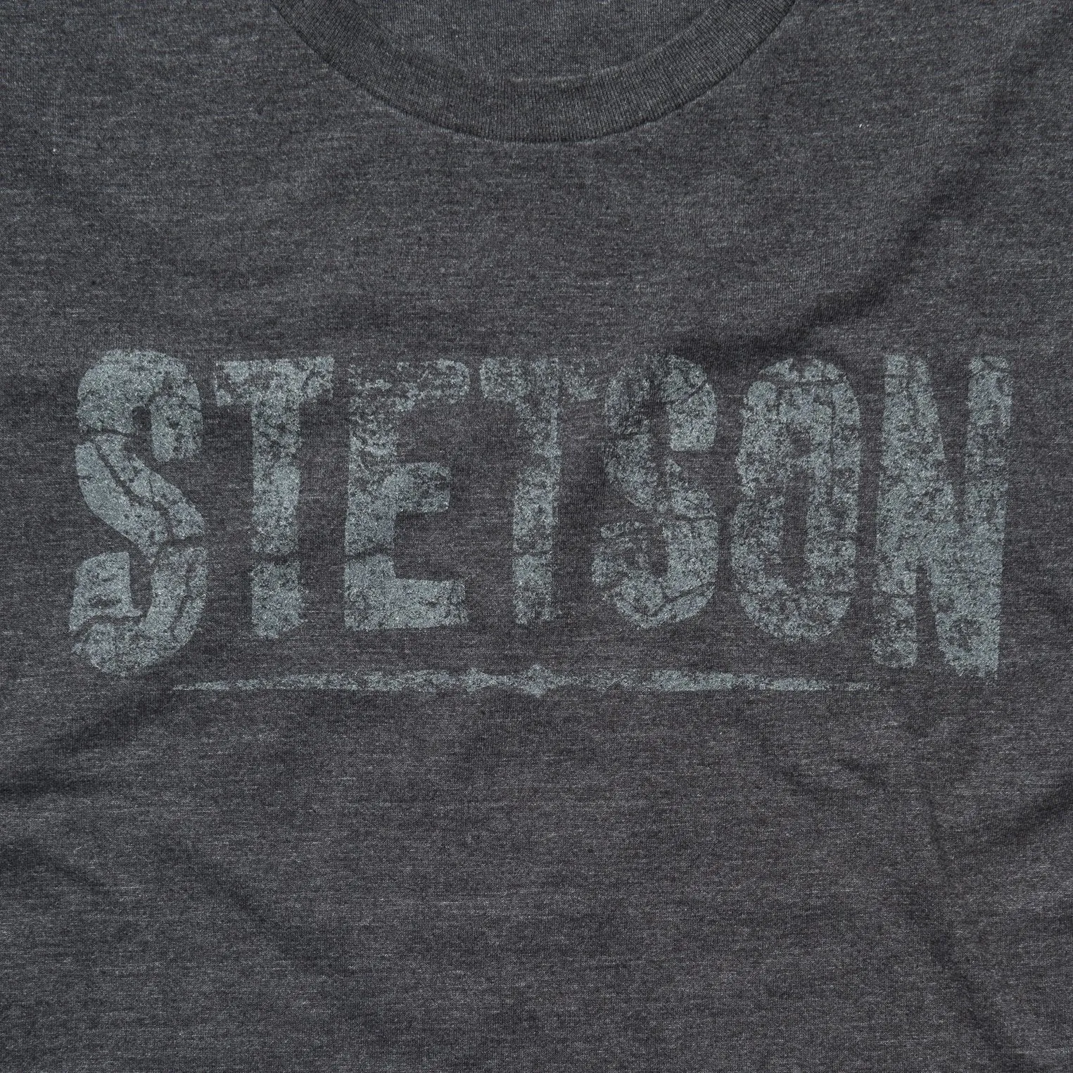 Distressed Stetson Graphic Tee -STETSON