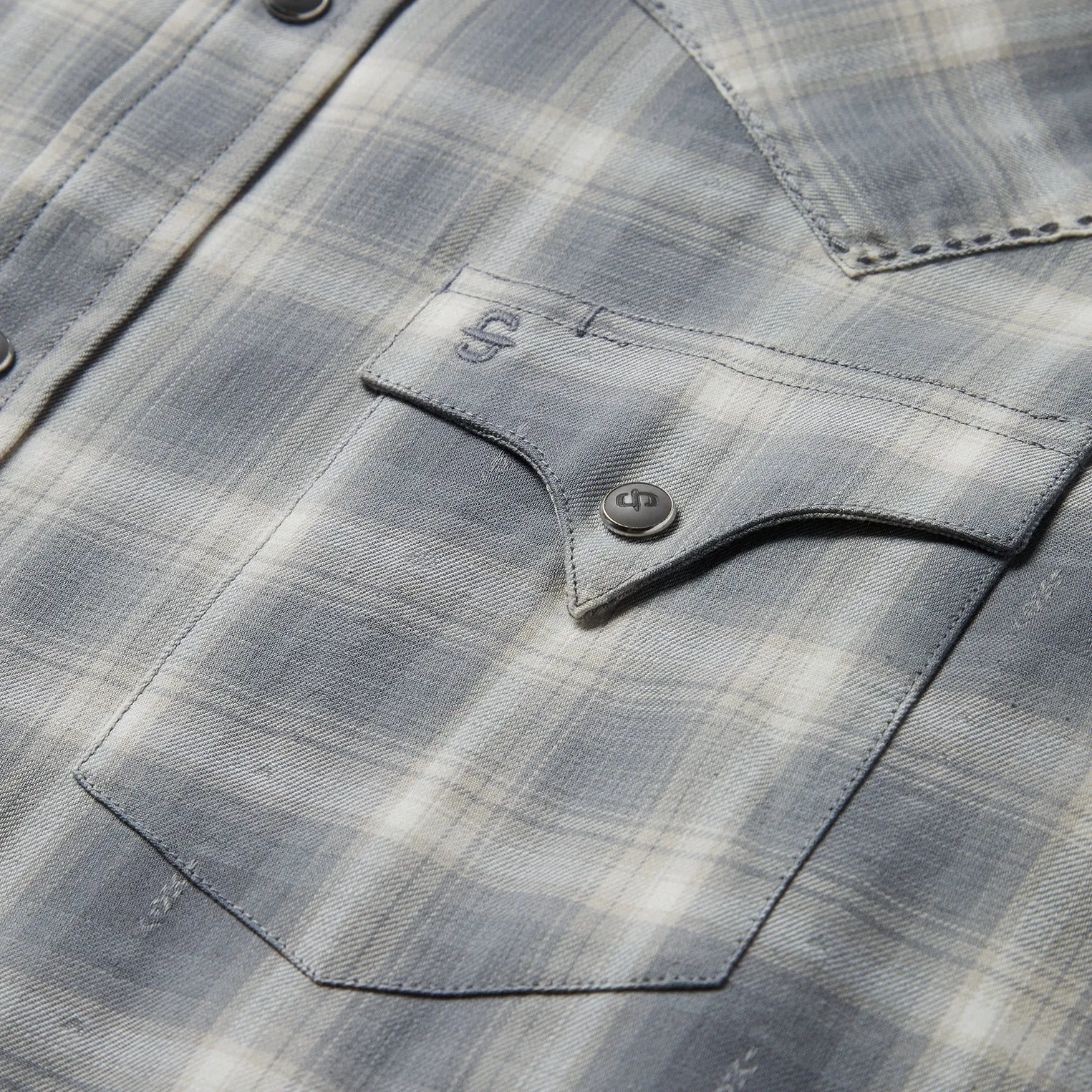 Dobby Twill Plaid Shirt -STETSON