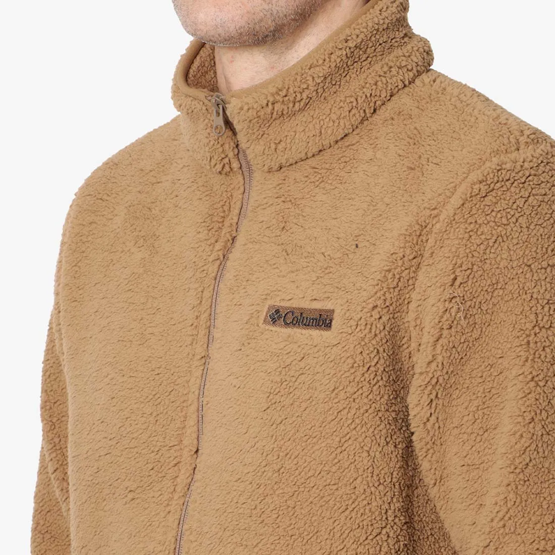 Doorbuster Columbia Rugged Ridge III Sherpa Full Zip Fleece Jacket  Stylish & Comfortable