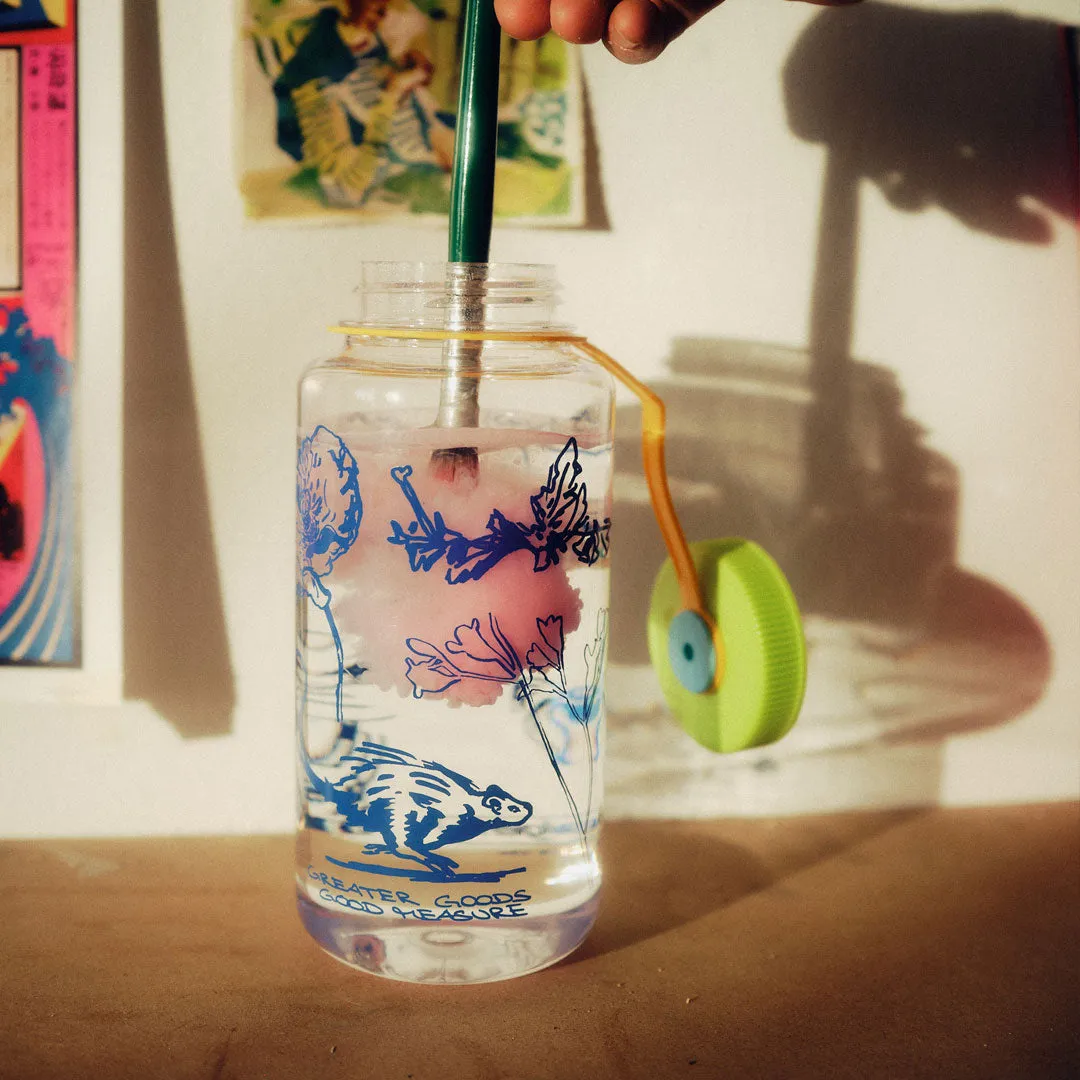 Doorbuster Greater Goods x Good Measure 'Garden' 1L Nalgene Bottle  Limited Availability!