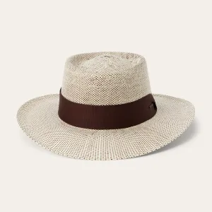 Double Bogey Raffia Straw Hat -STETSON