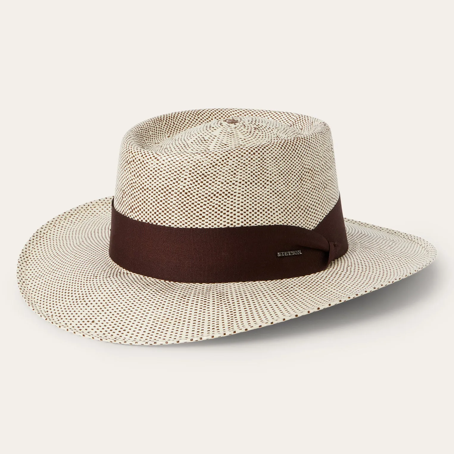 Double Bogey Raffia Straw Hat -STETSON