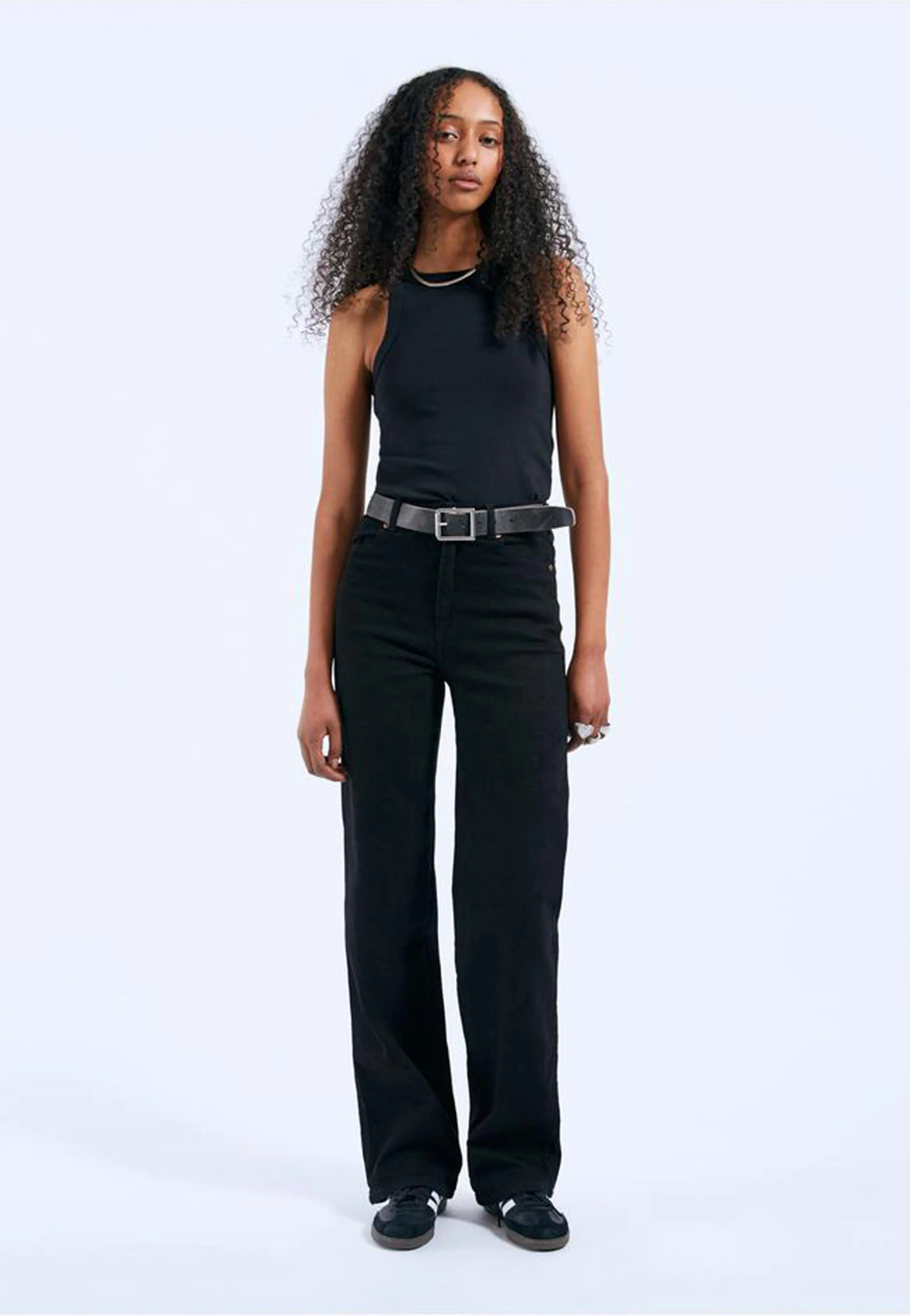 Dr. Denim - Moxy Straight Solid Black - Jeans