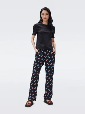 DVFFRANCO TOP BLACK
