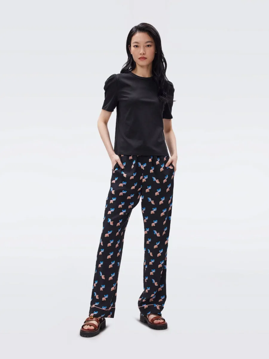 DVFFRANCO TOP BLACK