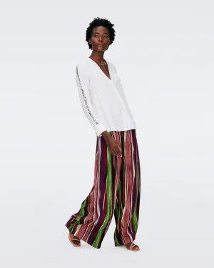 DVFLINSETTE TOP IVORY