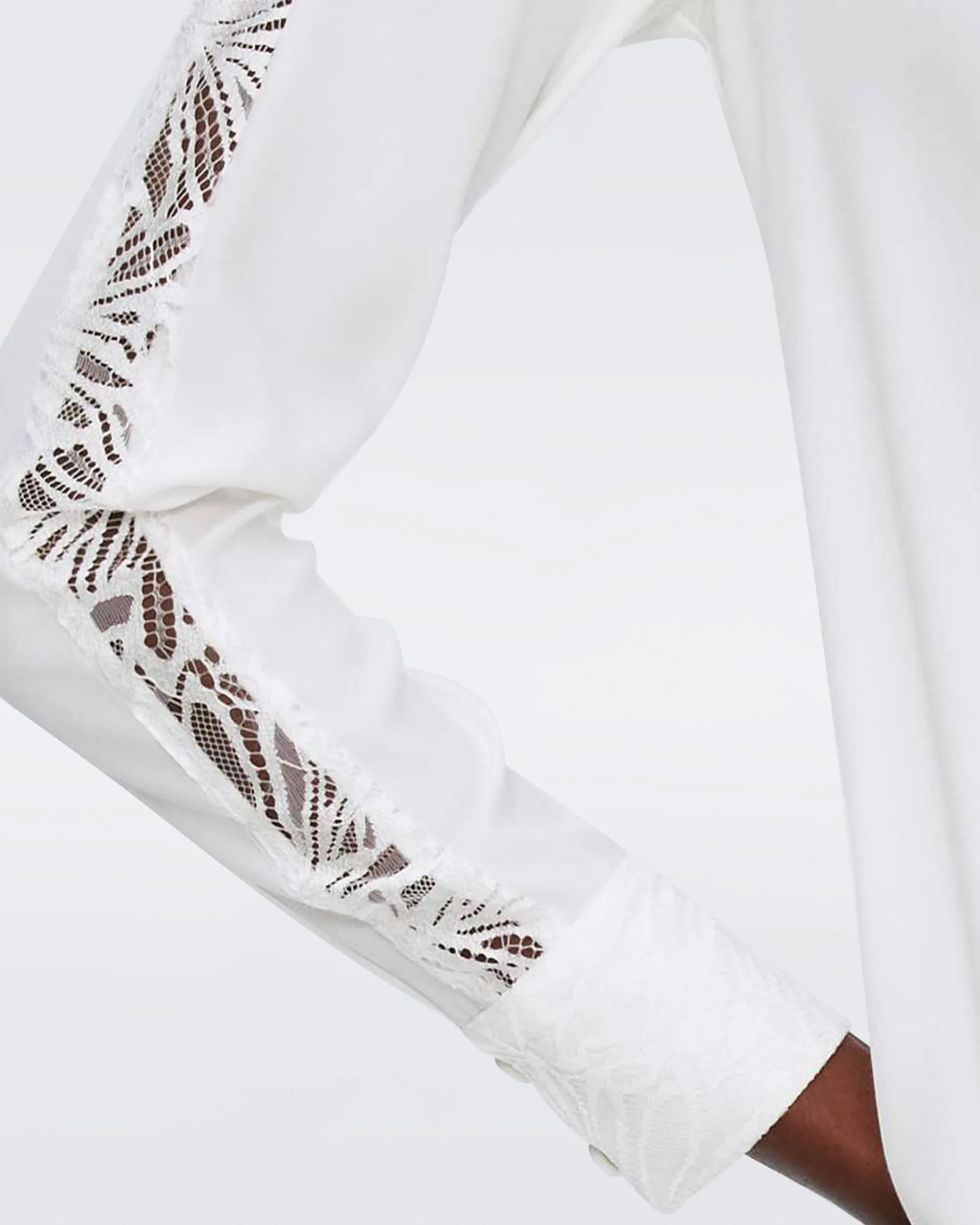 DVFLINSETTE TOP IVORY